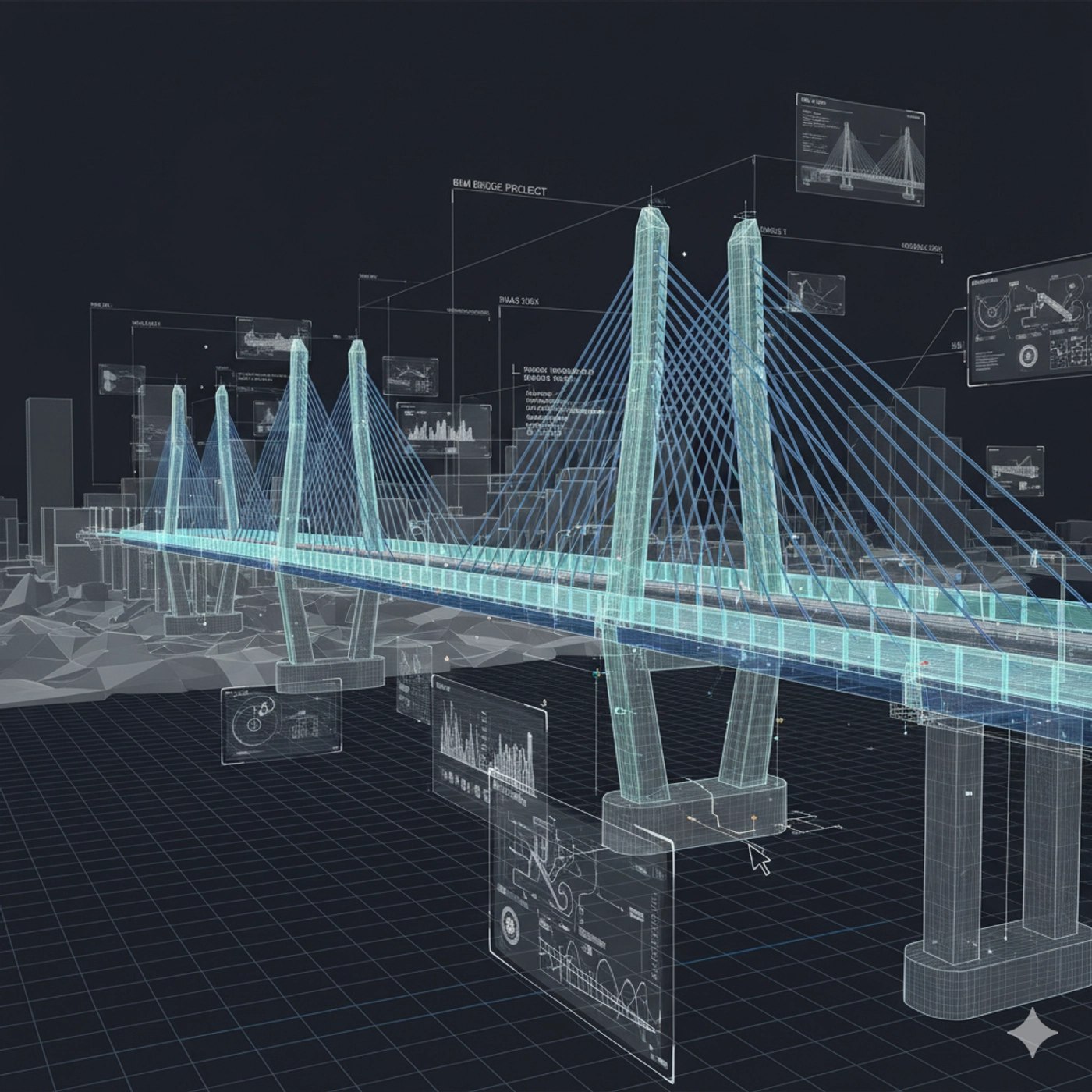 Parametric Design with GRASSHOPPER + MIDAS Civil NX Integration - MOTIIV